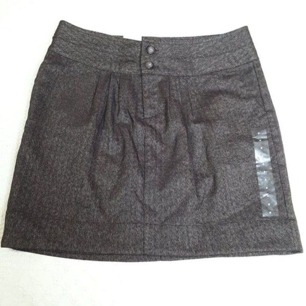 Gap Women's Brown Y2K Style Plaid Skirt size 8